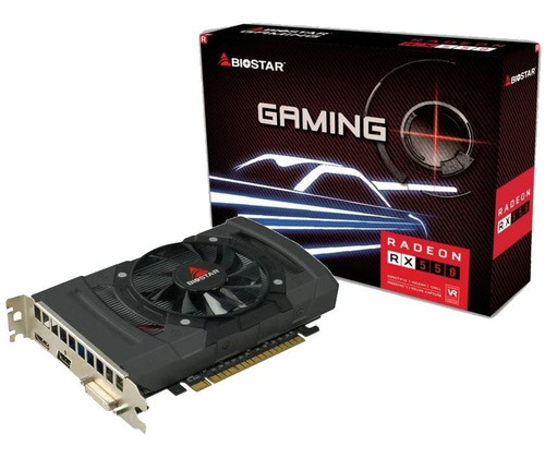 Tarjeta De Video Biostar Rx550 4gb Gamer Tranza