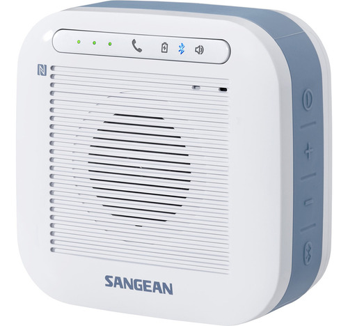 Sangean Altavoz Bluetooth Portátil Impermeable H200 Y Alta. Color Blanco