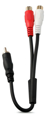Cable De Audio Divisor 2 Rca A Rca 22 Cm Plástico Radioshack