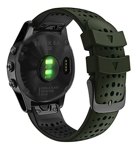 Correa De Reloj - Abanen For Fenix 5x-fenix 6x Silicone Watc