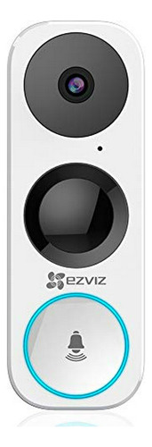 Timbre Con Video Wifi Ezviz, Resolución De 3mp, Visión Noctu