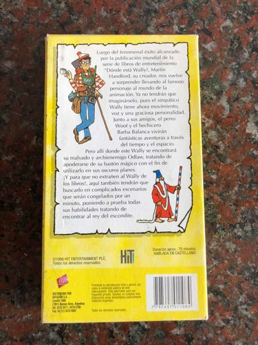 Vhs ¿dónde Está Wally? Película Serie