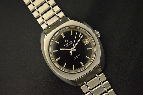 Vintage Certina Ds2 - 100% Original Lindo Modelo Turtle Back