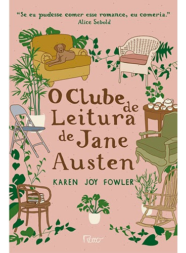 O clube de leitura de Jane Austen, de Fowler, Karen Joy. Editora Rocco Ltda, capa mole em português, 2017