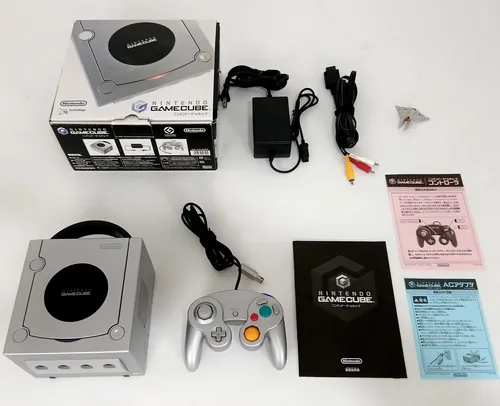 Nintendo GAMECUBE 58個/ Nintendo Gamecube Limited Edition Platina Completo Caixa Jap