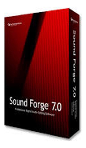 Sond Forge 7.0 Editor De Audio Digital Via Download (Usado)