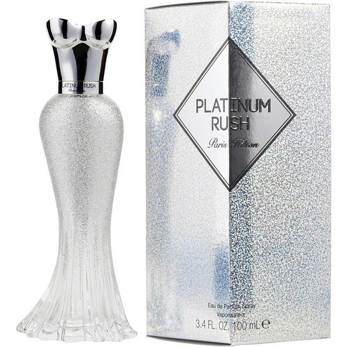 Perfume Paris Hilton Platinum Rush Original 100ml Dama 