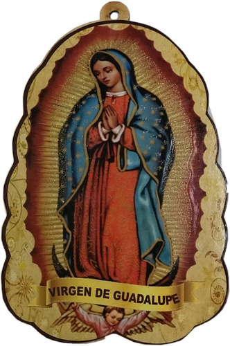 Imagen Virgen De Guadalupe Retablo Madera