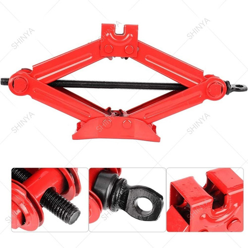 Imagen 9 de 9 de Gata Tijera De 1.5 Todeladas Para Autos Pequeños 85mm-350mm