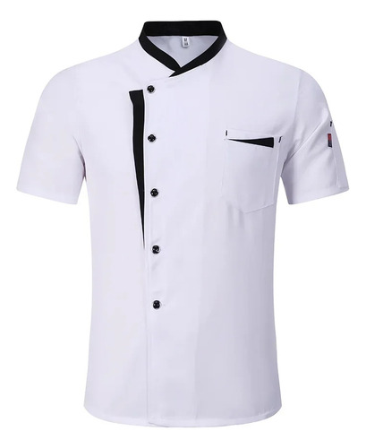 Camisa Unisex Corta Y Larga Con Uniforme De Chef De Cocina P