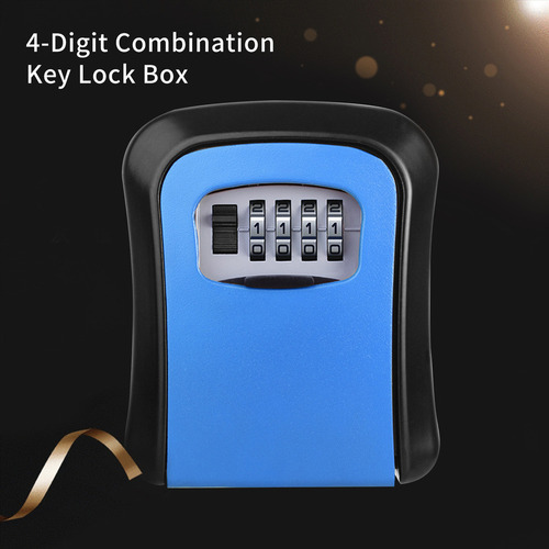 A Llave Lockbox House De Aluminio For Carné De Identidad,