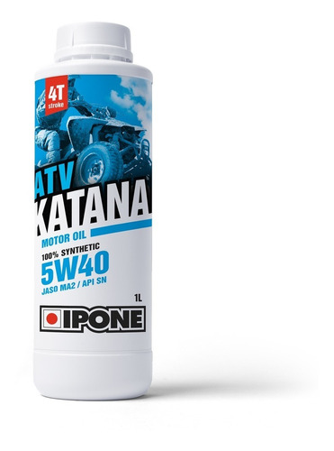 Aceite Sintético Cuatriciclos Katana Atv 4t 5w40 Rider Store