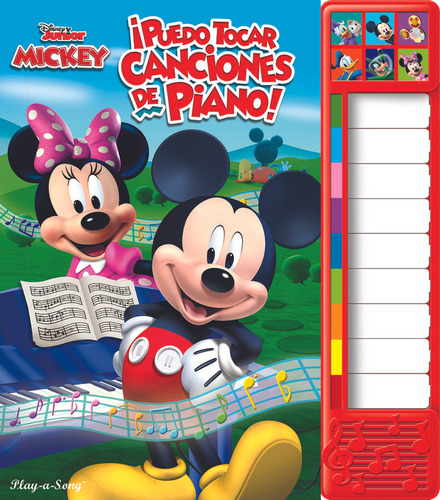 Libro Mickey. Puedo Tocar Canciones De Piano. - Mmch
