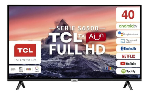 Smart Tv Tcl S65a Series 40s65a Led Full Hd 40  - Vfhogar