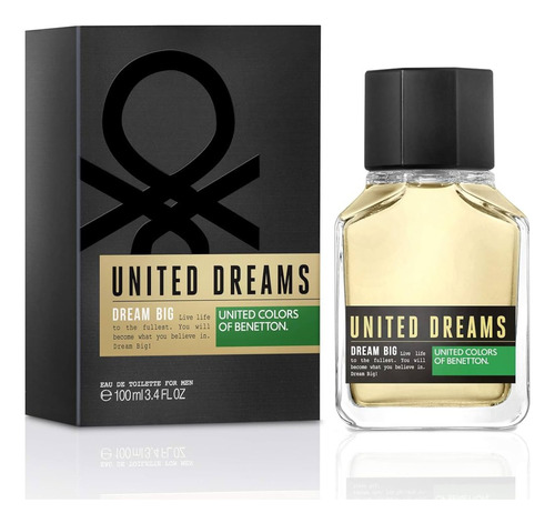 Perfume United Dream Big Benetton 100ml. Para Caballeros