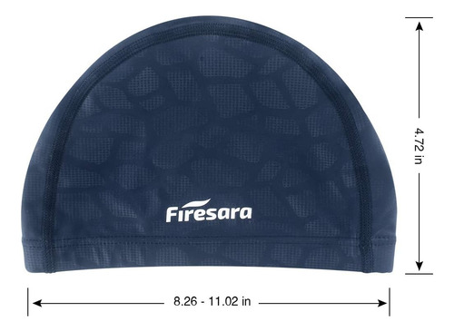 Gorro De Natación De Tela Firesara, De Alta Elasticidad
