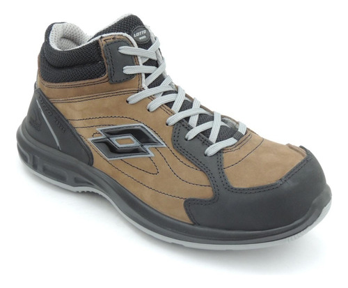 Botita Botin Seguridad Lotto Ultra High Marron 44 Works