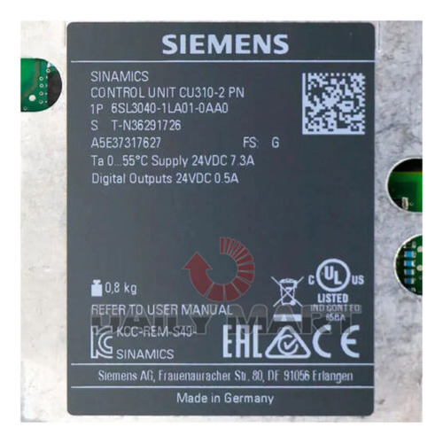 New In Box Siemens 6sl3040-1la01-0aa0 Frequency Converte Ssv