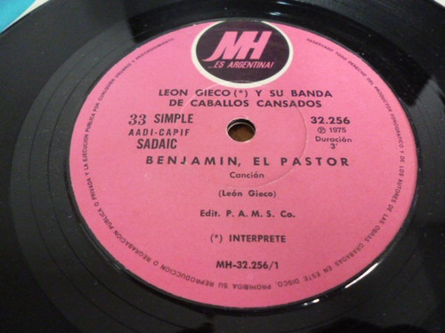 Leon Gieco Gabriela Benjamin El Pastor Simple Argent Ggjjzz