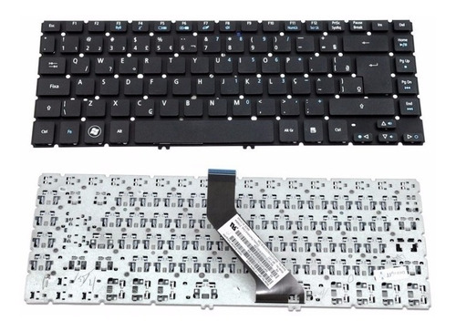 Teclado Acer Aspire V5 471 compatible con NSK-R25sw 1b Br con color Ç negro