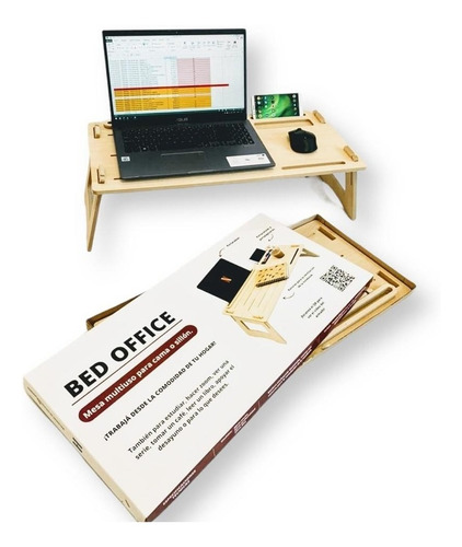 Imagen 2 de 8 de Mesa Multiuso Tablet Mate Para Cama Libros Sillon Notebook