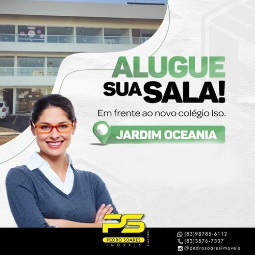 Imagem 1 de 5 de Sala Para Alugar, 30 M² Por R$ 1.200/mês - Jardim Oceania - João Pessoa/pb - Sa0238