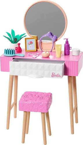 Barbie Acessory Pack Penteadeira Quarto Casa Moveis 2023