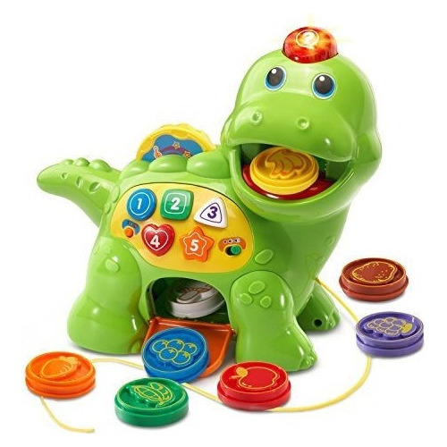 Juego De Ingenio Vtech Chomp Y Count Dino Green