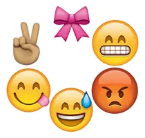 Comprar 18 Obleas Comestibles 5 Cm Diámetro Emojis 9