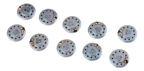 U Reparación De Altavoces 10x 20mm 8ohm 0.5w Accesorios De