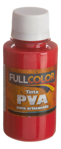 Tinta Frasco Fullcolor Pva 100 Ml Colors Cor Vermelho Primario