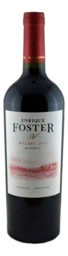 Vino Foster Reserva Malbec Caja 6x750ml