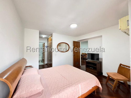 Ms: 25-24195 Se Alquila Apartamento Para Ejecutivo O Pareja En El Rosal. A=54m2, 1h, 1b, 1p.