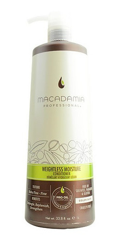 Wightless Humedad Acondicionador De Macadamia Para Unisex