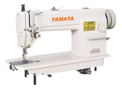 Máquina de costura reta Yamata FY6-9 branca 110V/220V