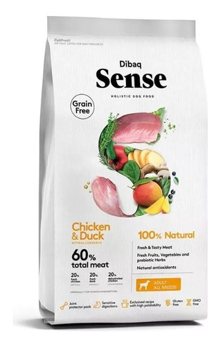 Alimento Dibaq Sense Adulto Chicken & Duck 12kg