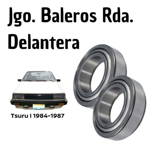 Kit Baleros Rueda Delantera Derecha Tsuru I 1986 Japon