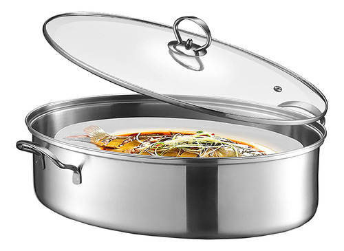 Vapor De Pescado De Acero Inoxidable Eglaf 8qt - Utensilios 