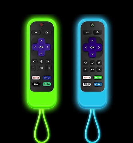 Forro  Funda Protector Para El  Control Roku Silicone