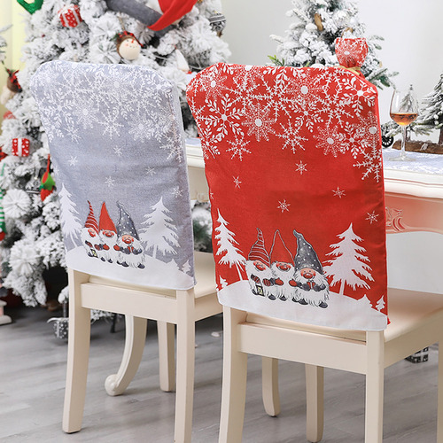 Funda Con Diseño Navideño Para Sillas De Comedor