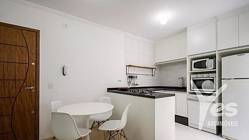 Imagem 1 de 12 de Ref.: 3198 - Apartamento Com 03 Dormitórios Sendo 01 Suíte E 02 Vagas De Garagem - Vila Eldízia, Santo André - 3198