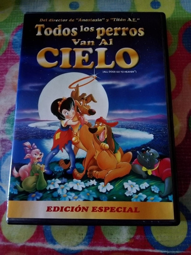 Dvd Todos Los Perros Van Al Cielo Edición Especial
