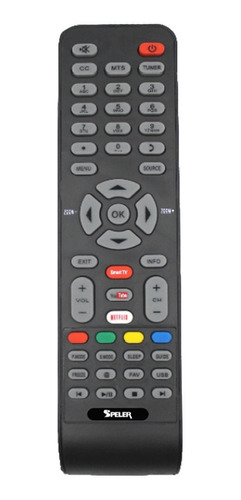 Control Generico Pantalla Speler Tv Incluye Baterias /e