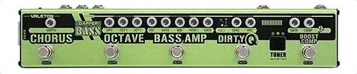 Pedal de efeito Valeton Dapper Bass VES-2  verde