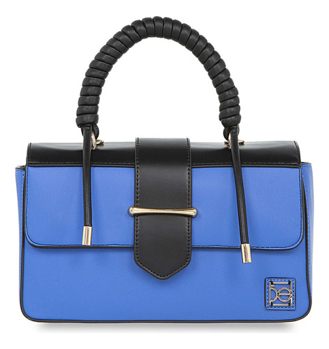 Bolsa Briefcase Cloe Para Mujer Doble Función Color Azul