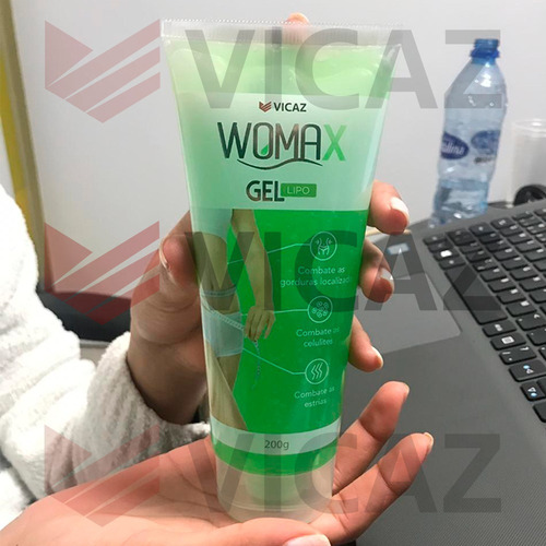 Womax Gel Lipo 3 Frascos Promoção Original Vicaz Garantia