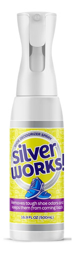 Spray Para Zapatos Silverworks! Eliminación Máxima De Olores