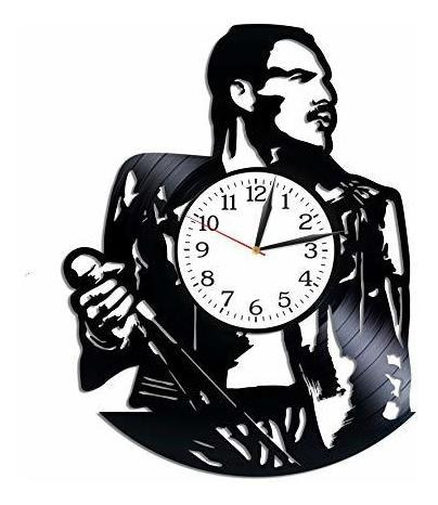 Reloj Disco De Vinilo 12'' Freddie Queen Band.