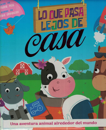 Libro Lo Que Pasa Lejos De Casa-cometa Brillante - Moss, Ste