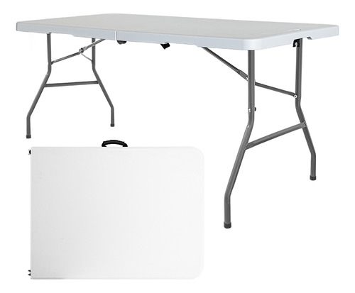 Mesa Portafolio Plegable 1.8m Estándar Color Blanco
